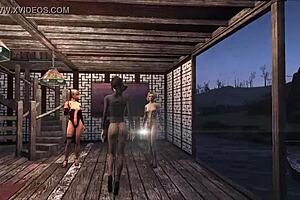 fallout 4 fashion review eight in 3d anime style