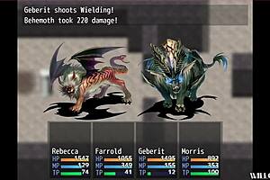 discover the exciting adventures of knightess rebecca in hrpg episode 005 of the anime game series