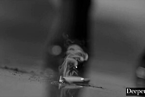 Check out this little dragon's twisted threesome with two strangers! 🔥