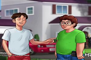 Hey, why spy on girls masturbating in Summertime Saga e3 52? 😏