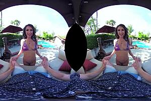 Vrhush Christina Cinn Gets Intense POV Fuck Outdoors