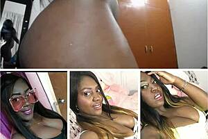 Negra Rica Teases with Her Voluptuous Big Tits and Ass