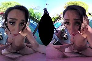 Vrhush Christina Cinn Gets Intense POV Fuck Outdoors