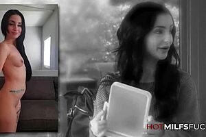 Stevie The Slut Milf Kneels For A Hot Facial Cumshot