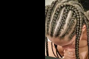 Domi Delivers Intense Growl Blowjob Session