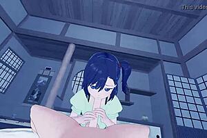 Pov nighttime banging with Hikage Miyauchi