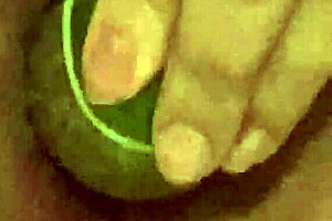 Watch this horny teen 18+ use a cucumber as a dildo?