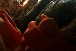 Redhead Chilean jerks off watching reality!