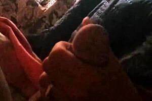 Redhead Chilean jerks off watching reality!