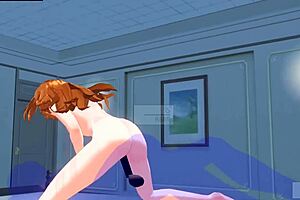 I luhv this uncensored anime Eva Asuka 2 ASMR so much!