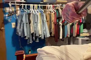 he fucks the shy slut with his fat cock, adding toys for more fun