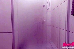 Nayara The Little Blonde Taking A Relaxing Bath.