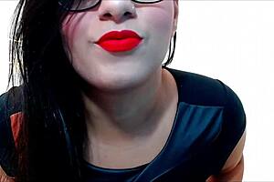 He ate her deliciously on Valentine's Day with guided jerk off instructions.