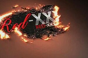 Red XXX Sucks Cock in Tight Red Latex Outfit, Drives Me Wild