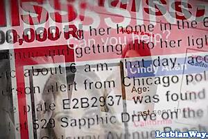 Beautiful Lesbians Enjoy Threesome Fun