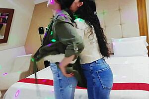 Camera Captures Passionate Latina University Girls