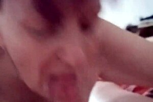 Savoring cum as breakfast delight