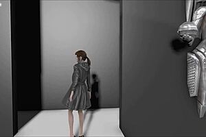 Fallout 4 Fashion Week 01 Cute Brunette In 3d Anime