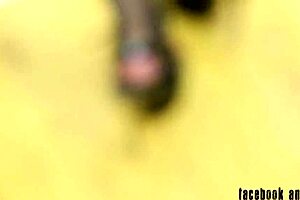 Sexy girl plays with her pussy and sells the scent 😏