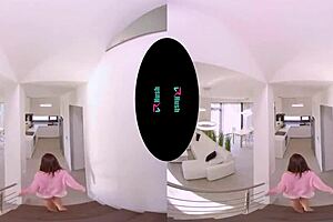 Yo, VRhush Vinna Reed gets her tight pussy slammed hard in wild VR action!