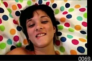 Girlfriend asks, 'Want to fuck on the bed?' with blowjob.