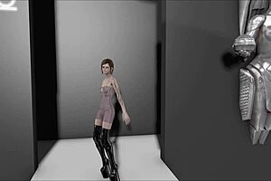 Fallout 4 Fashion Week 01 Cute Brunette In 3d Anime