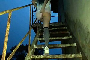 My Friend's Wife Wants To Fuck In An Abandoned Place!