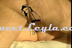 Ebony burglar gets punished with big cock drilling 😈