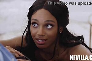 Lacey london delivers a pov blowjob, petite tits bouncing 😏