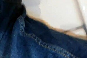 peeing in the bathroom casually