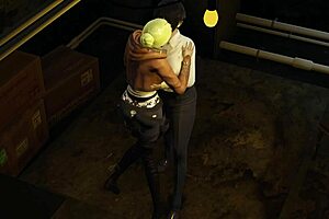 Mikasa Immobilizes Annie In Underground Lesbian Scene Full Video