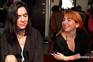 smoking hot babes tease with feet and toys before lesbian sex