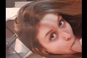 twice the cum, blowjob and cowgirl riding fun 😏