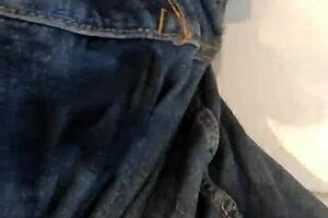 peeing in the bathroom casually