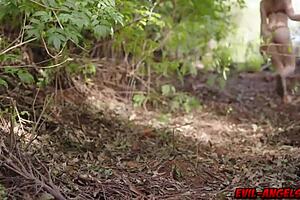 blonde babe with piercing fills her ass with honey in amazing scene