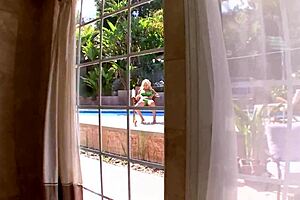 Haley Cummings cute big natural tits 19 yo blonde big cock pov blowjob and cum facial