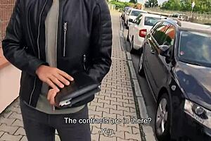 Sexy Twink Bends Over for Hard Ass Ramming in Public