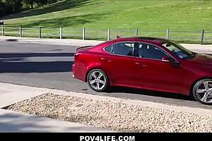 pov fucking pornstar christy mack with big tits and tattooed ass