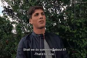 Sexy Twink Bends Over for Hard Ass Ramming in Public