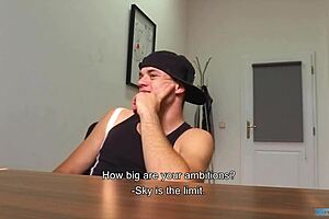 pov bareback gay fuck with hunk czech man