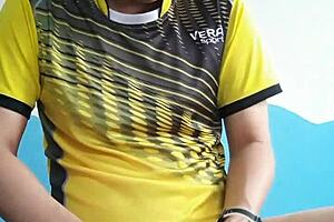 horny thai gay man squirts during intense session