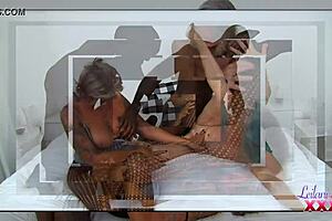 Passionate mature threesome ignites emotions in double date