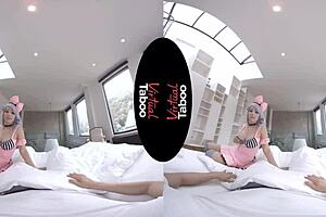 virtual taboo - wrong pill leads to cosplay adventures with big tits and assfucking