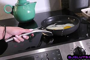 Petite teen 18+ sucks dick in pov amateur blowjob while talking dirty