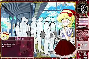 flower princess elulu in a public outdoor setting