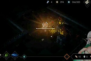 Beautiful teen bound in anime dungeon endures futa demon's whipping on wooden horse.