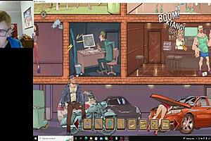 Gym bent over perky teen gets alien tentacle double 😈