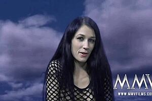 Nasty babes sharing a cock in threesome 😏