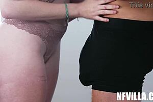 Watch Amber Stark Give Oliver Flynn A Taboo Blowjob!