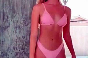 Boutinela Ass Fetish in Thong Bikini Compilation